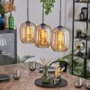Apedo hanging light, pendant light Amber, 3-light sources