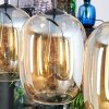 Apedo hanging light, pendant light Amber, 3-light sources