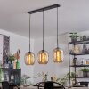 Apedo hanging light, pendant light Amber, 3-light sources