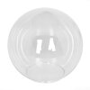 Lamp shade made of glass  Gastor replacement glass, spare part 20 cm clear