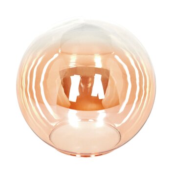 Gastor replacement glass, spare part 20 cm Amber, clear