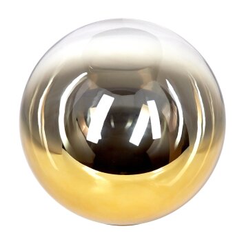 Gastor replacement glass, spare part 25 cm gold, clear