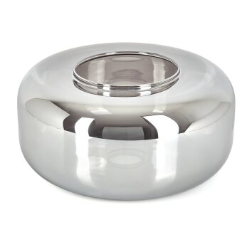 Lamp shade made of glass  Boza replacement glass, spare part Smoke-coloured