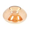Lamp shade made of glass  Mertola replacement glass, spare part Amber