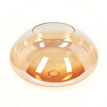 Mertola replacement glass, spare part Amber, clear