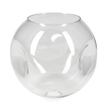 Lamp shade made of glass  Ripoll replacement glass, spare part clear