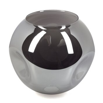 Lamp shade made of glass  Ripoll replacement glass, spare part Smoke-coloured