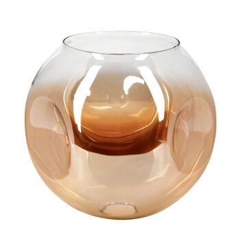 Lamp shade made of glass  Ripoll replacement glass, spare part Amber, clear