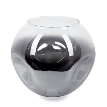 Lamp shade made of glass  Ripoll replacement glass, spare part clear, Smoke-coloured