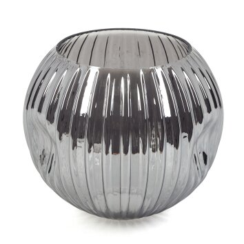 Glass lampshade  Ripoll replacement glass, spare part Smoke-coloured