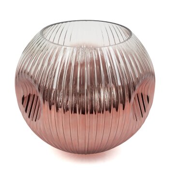 Lamp shade made of glass  Ripoll replacement glass, spare part clear, coppery