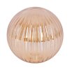 Glass lamp shade  Bernado replacement glass, spare part Amber