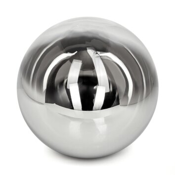 Glass lampshade  Bernado replacement glass, spare part chrome, Smoke-coloured