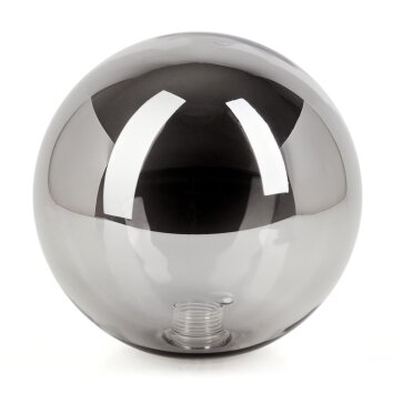 Glass lamp shade  Remaisnil replacement glass, spare part Smoke-coloured