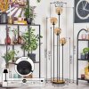 Gastor floor lamp 30 cm Dark wood, black, 4-light sources