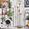 Gastor floor lamp 30 cm Dark wood, black, 4-light sources