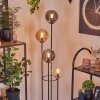 Gastor floor lamp 30 cm Dark wood, black, 4-light sources