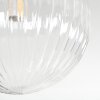 Chehalis ceiling light, globe light clear, 3-light sources