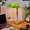 Ragaz Banker lamp, desk lamp, table lamp brass, 1-light source