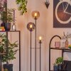Gastor floor lamp 30 cm black, 3-light sources