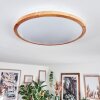 Nogueira ceiling light, Panel LED white, 1-light source, Remote control