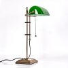 Ragaz Banker lamp, desk lamp, table lamp antique brass, 1-light source