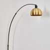 Baloca floor lamp, Arch lamps black, 1-light source