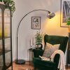 Baloca floor lamp, Arch lamps black, 1-light source