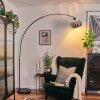 Baloca floor lamp, Arch lamps black, 1-light source