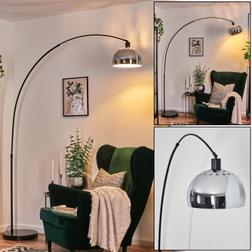 Baloca floor lamp, Arch lamps black, 1-light source