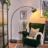 Baloca floor lamp, Arch lamps chrome, black, 1-light source