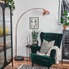Baloca floor lamp, Arch lamps copper, black, 1-light source