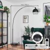 Baloca floor lamp, Arch lamps black, 1-light source