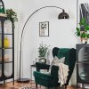 Baloca floor lamp, Arch lamps chrome, black, 1-light source