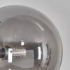 Chehalis globe light, wall light Amber, Smoke-coloured, 3-light sources