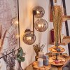Chehalis globe light, wall light Smoke-coloured, 3-light sources