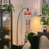 Baloca floor lamp, Arch lamps black, 1-light source