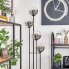 Gastor floor lamp 30 cm Dark wood, black, 4-light sources
