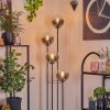 Gastor floor lamp 30 cm Dark wood, black, 4-light sources
