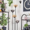 Gastor floor lamp 30 cm Dark wood, black, 4-light sources