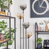 Koyoto floor lamp 30 cm Dark wood, black, 4-light sources
