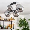 Gastor ceiling light, globe light Smoke-coloured, 6-light sources