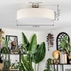 Foggia ceiling light matt nickel, 3-light sources