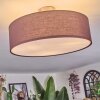 Foggia ceiling light matt nickel, 3-light sources
