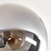 Gastor ceiling light, globe light Smoke-coloured, 10-light sources