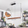 Fugelsta hanging light, pendant light LED black, 1-light source