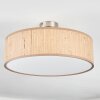 Foggia ceiling light matt nickel, 3-light sources