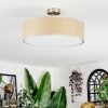Foggia ceiling light matt nickel, 3-light sources
