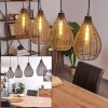 VILLACH Pendant Light black, 4-light sources