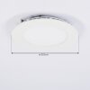 Finsrud recessed light LED white, 1-light source